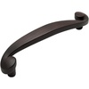 image:imageCosmas 776ORB Oil Rubbed Bronze Swirl Cabinet Hardware Handle Pull  334 96mm Hole Centers