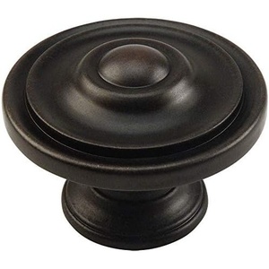 image:image25 Pack  Cosmas 6821ORB Oil Rubbed Bronze Cabinet Hardware Round Knob  138 Diameter