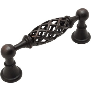 image:imageCosmas 10 Pack 174996ORB Oil Rubbed Bronze Birdcage Cabinet Hardware Handle Pull  334 96mm Hole Centers