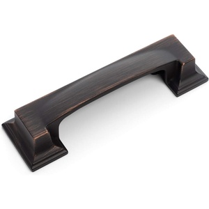 image:imageCosmas 10 Pack 8103ORB Oil Rubbed Bronze Cabinet Hardware Cup Handle Pull  3 Inch 76mm amp 334 Inch 96mm Hole Centers