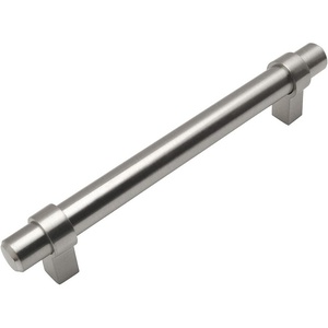 image:imageCosmas 25 Pack 161128SN Satin Nickel Contemporary Bar Cabinet Handle Pull  5 128mm Hole Centers