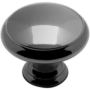 image:imageCosmas 25 Pack 5422BN Black Nickel Cabinet Hardware Mushroom Knob  1316 Diameter