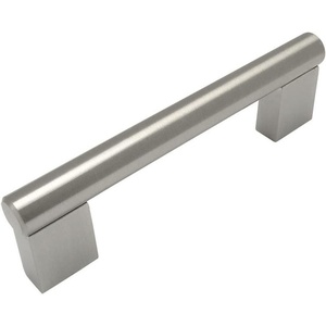 image:imageCosmas 377030SN Satin Nickel Cabinet Hardware Contemporary Style Bar Handle Pull  3 Inch 76mm Hole Centers 378 Overall Length