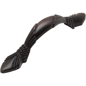 image:imageCosmas 5 Pack 1211ORB Oil Rubbed Bronze Cabinet Hardware Handle Pull  3 Inch 76mm Hole Centers