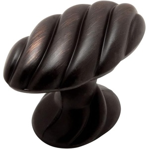 image:imageCosmas 5 Pack 1471ORB Oil Rubbed Bronze Cabinet Hardware Twist Knob 178 x 78