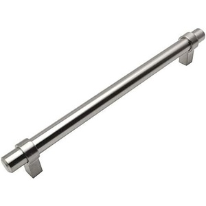 image:imageCosmas 5 Pack 161192SN Satin Nickel Contemporary Bar Cabinet Handle Pull  712 192mm Hole Centers