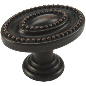 image:imageCosmas 5 Pack 4886ORB Oil Rubbed Bronze Oval Beaded Cabinet Knob