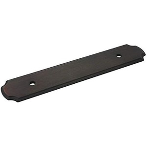 image:imageCosmas B11296ORB Oil Rubbed Bronze Cabinet Hardware Handle Pull BackplateBack Plate  334 Inch 96mm Hole Centers  10 Pack