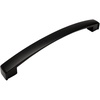image:image10 Pack  Cosmas 616160FB Flat Black Modern Cabinet Hardware Arch Handle Pull  6516 Inch 160mm Hole Centers