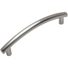 image:image25 Pack  Cosmas 299296SN Contemporary Arch Satin Nickel Bar Cabinet Hardware Handle Pull  334 96mm Hole Centers