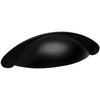 image:image25 Pack  Cosmas 4199FB Flat Black Cabinet Hardware Bin Cup Drawer Handle Pull  3 Inch 76mm Hole Centers