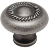 image:imageCosmas 10 Pack 228WN Weathered Nickel Rope Cabinet Hardware Knob  114 Inch Diameter