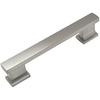 image:imageCosmas 10 Pack 7025SN Satin Nickel Contemporary Cabinet Hardware Handle Pull  5 Inch 128mm Hole Centers