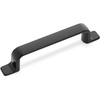 image:imageCosmas 14901128FB Flat Black Modern Cabinet Hardware Handle Pull  5 Inch 128mm Hole Centers