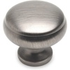 image:imageCosmas 25 Pack 1438AS Antique Silver Cabinet Hardware Round Knob  1316 Diameter