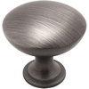 image:imageCosmas 25 Pack 5305AS Antique Silver Traditional Round Solid Cabinet Hardware Knob  114 Diameter