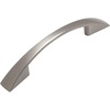 image:imageCosmas 3200030SN Satin Nickel Modern Cabinet Hardware Arch Handle Pull  3 Inch 76mm Hole Centers