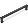 image:imageCosmas 5 Pack 1941128FB Flat Black Modern Cabinet Hardware Handle Pull  5 Inch 128mm Hole Centers