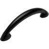 image:imageCosmas 5 Pack 32364FB Flat Black Modern Cabinet Hardware Arch Handle Pull  212 Inch 64mm Hole Centers