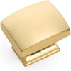image:imageCosmas 8105BG Brushed Gold Contemporary Cabinet Hardware Knob  118 Length
