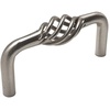 image:imageCosmas 9992030SN Satin Nickel Birdcage Cabinet Hardware Handle Pull  3 Hole Centers