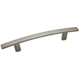 image:image10 Pack  Cosmas 236396SN Satin Nickel Subtle Arch Cabinet Hardware Handle Pull  334 96mm Hole Centers10 Pack