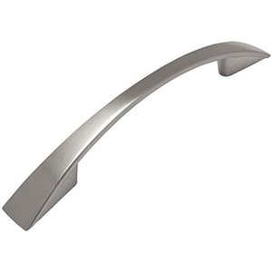 image:image10 Pack  Cosmas 320096SN Satin Nickel Modern Cabinet Hardware Arch Handle Pull  334 Inch 96mm Hole Centers