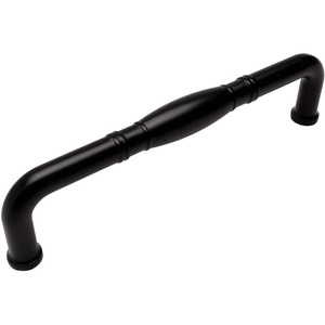 image:image20 Pack  Cosmas 4313128FB Flat Black Cabinet Hardware Handle Pull  5 Inch 128mm Hole Centers