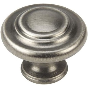image:image25 Pack  Cosmas 9971AS Antique Silver Cabinet Hardware 3Ring Round Knob  114 Inch Diameter