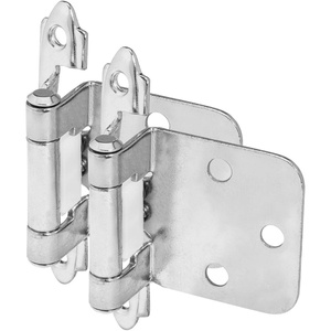 image:image25 Pair Pack  Cosmas 15539CH Polished Chrome Hinge Variable Overlay Pair 15539CH