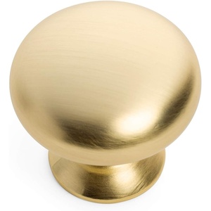 image:image5 Pack  Cosmas 1202BG Brushed Gold Cabinet Hardware Round Knob  1316 Diameter