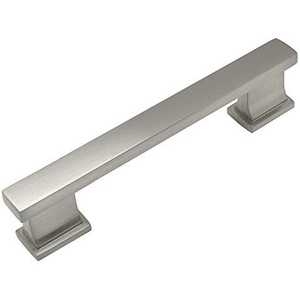 image:image5 Pack  Cosmas 70296SN Satin Nickel Contemporary Cabinet Hardware Handle Pull  334 Inch 96mm Hole Centers