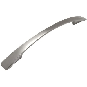 image:imageCosmas 10 Pack 3200128SN Satin Nickel Modern Cabinet Hardware Arch Handle Pull  5 Inch 128mm Hole Centers