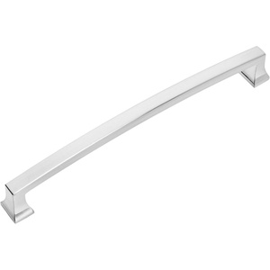 image:imageCosmas 10 Pack 755192SN Satin Nickel Contemporary Cabinet Hardware Handle Pull  712 Inch 192mm Hole Centers