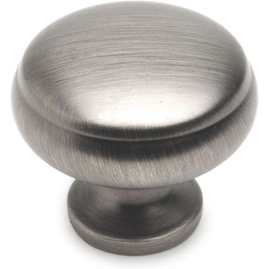 image:imageCosmas 25 Pack 1438AS Antique Silver Cabinet Hardware Round Knob  1316 Diameter