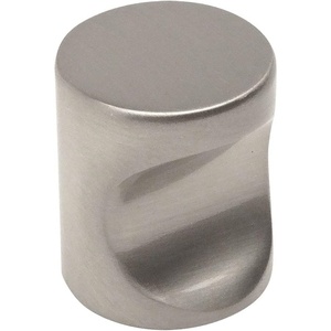 image:imageCosmas 5 Pack 3312SN Satin Nickel Contemporary Cabinet Hardware Finger Pull  34 Diameter