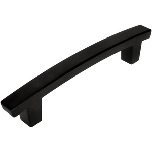 image:imageCosmas 5237FB Flat Black Contemporary Cabinet Hardware Handle Pull  334 Hole Centers