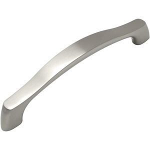 image:imageCosmas 9444128SN Satin Nickel Contemporary Cabinet Hardware Handle Pull  5 128mm Hole Centers