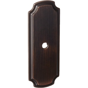 image:imageCosmas B112ORB Oil Rubbed Bronze Cabinet Hardware Knob BackplateBack Plate